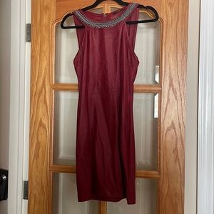 Beaded Red Guess Dress